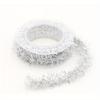 1pc Christmas Tinsel Garland Decoration - Metallic Shiny Ribbon for DIY Crafts, Festive Holiday Supply