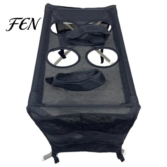 Pet Bathing Support System Grooming Hammock with Stand, Dog Hammock, Foldable Bath Holder for Restraint Net Small & Medium Pets, Adjustable