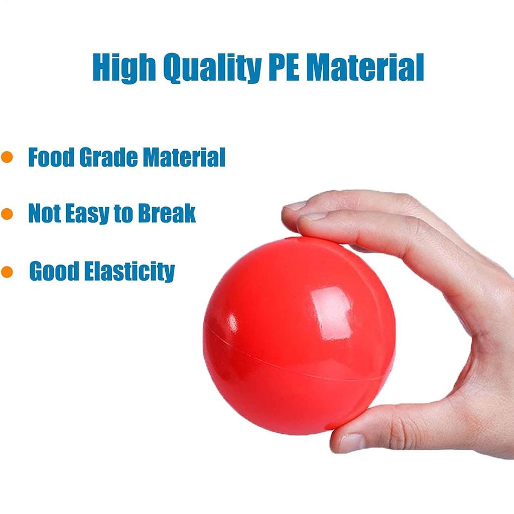 Mesh Bag Ocean Ball 50pcs Pack Can Be Thickened Bobble Ball Playground Children Indoor Toys Colourful Plastic Toys