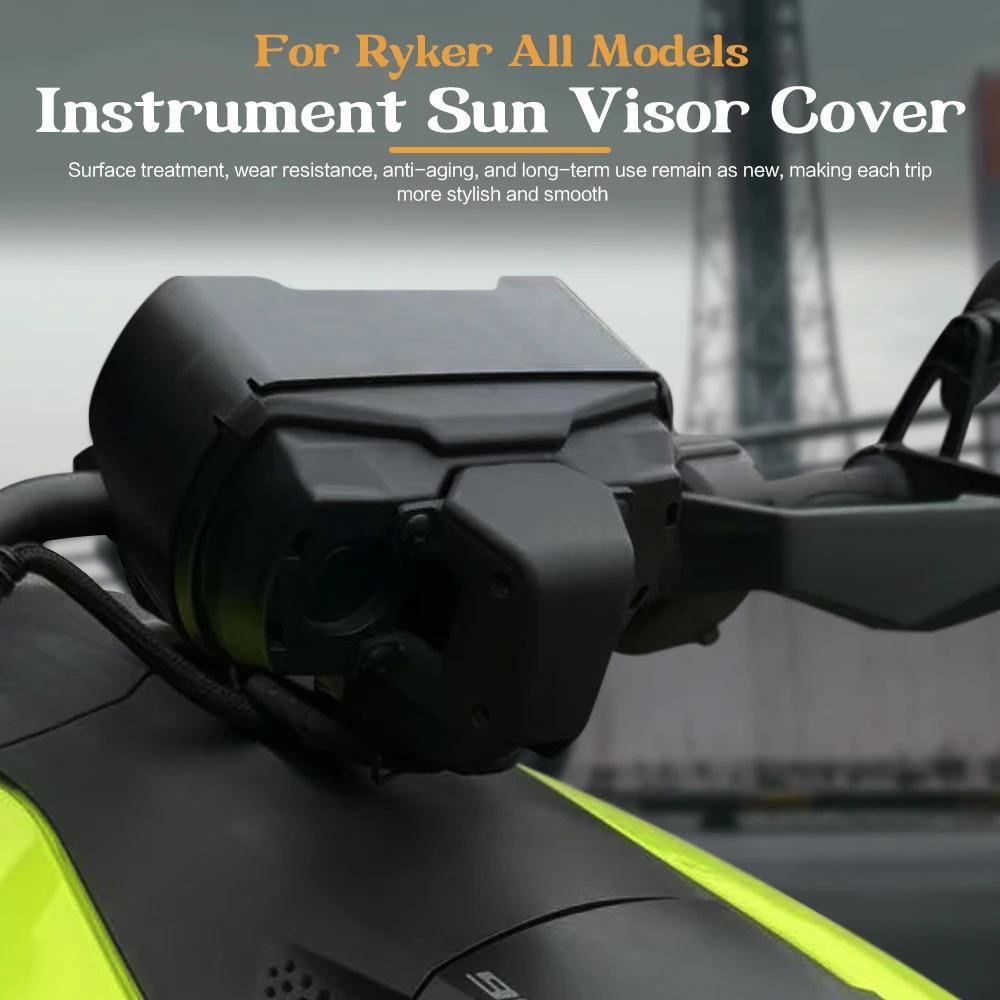 For Can-Am Ryker 600 900 Rally Edition Sport ACE 2019-2025 UTV Accessories Sun Visor Cover Instrument Screen Sunshade Guard