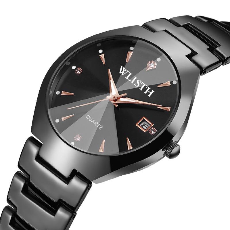 Couple Fashion Quartz Luminous Calendar Men's Watch Student Watch Women's Watch