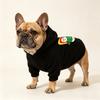 Christmas Cartoon Print Dog Hoodie Soft Warm Pet Sweatshirt X‑mas Holiday Festive Outfit Costume For Puppy French Bulldog
