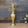 Minimalists Metal Vases European Vintage Embossed Flower Container For Florals Arrangements Centerpieces Decoration