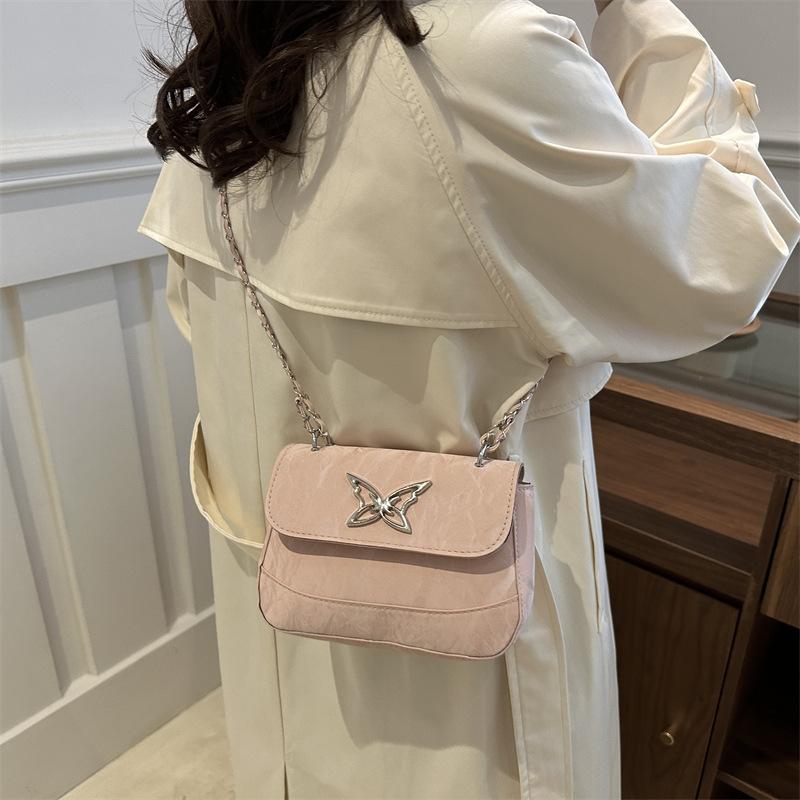 Niche design small bag women's 2025 new model, this year's popular aesthetic leisure autumn fashion simple messenger bag