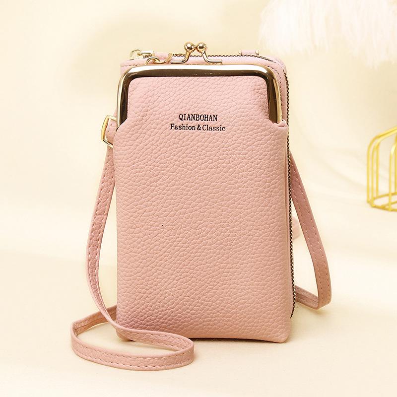 Trendy Women's Crossbody Mobile Phone Bag: Multifunctional Wallet & Coin Purse