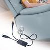 Multipurpose Remote Controllers for Recliner Sofa LED Light Adjustment and Motorized Positioning In Sturdy ABS