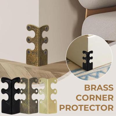 Cantoneiras de Metal 10 Peças Suprimentos de Proteção para Rodapés Protetores de Canto para Móveis Para Inquilinos Proprietários Escritório Apartamento