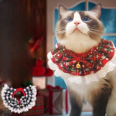 Halloween Pet Saliva Wipes, Fabric Lace Knitted Decorations, Cat and Dog Collars, Kitten Scarves, Pet Scarves