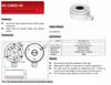 Hikvision Aluminum Alloy Explosion-Proof Dome Bracket with Integrated Cable Concealment