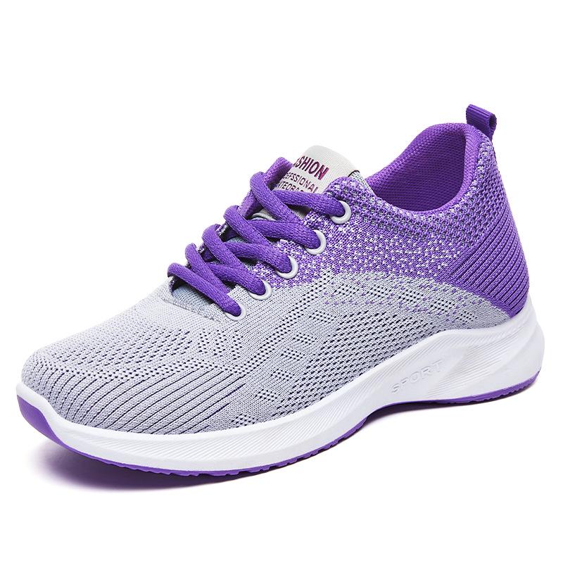 2025 Women's Summer Breathable Flyknit Casual Sneakers - Fashionable Student Shoes