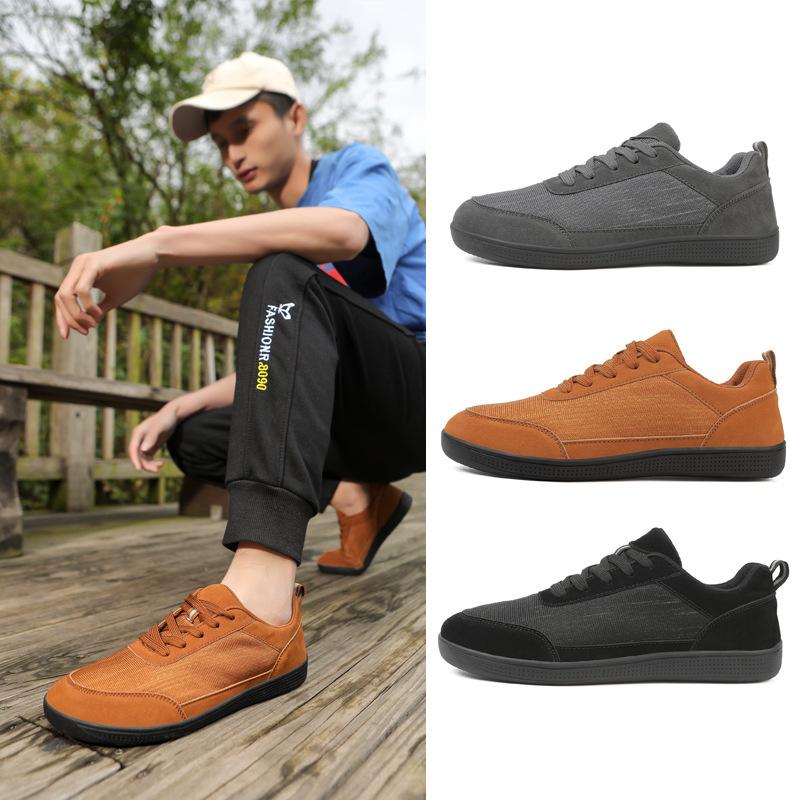 Fashion 2024 New Mens Training Shoe Flexible Soles Wide Toe Box Barefoot Shoes for Men Zero Drop Man Minimalist Sneaker Comfortable Foot
