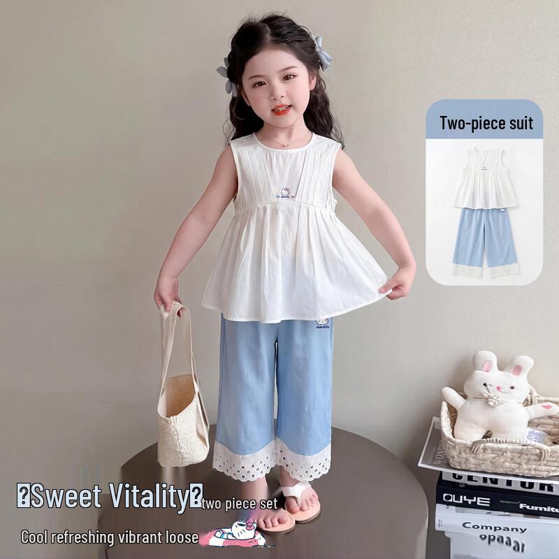 Hello Kitty Girls  Summer Two-Piece Set 140