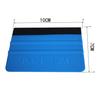 Double-Sided Plastic Car Film Application Tool - Soft Square Scraper for Color Change