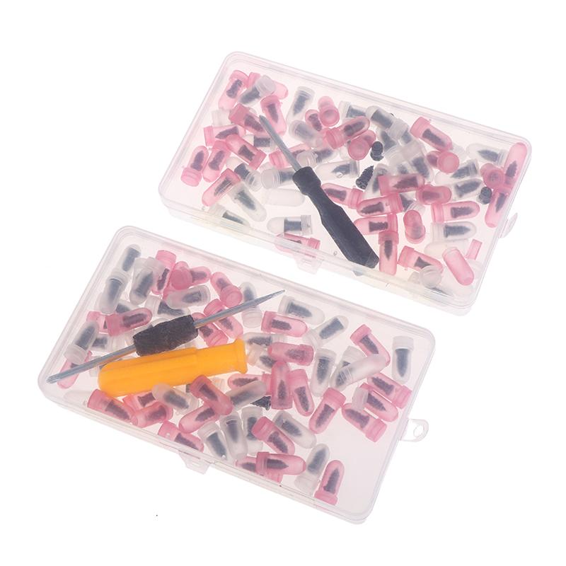 60 buc. Cuie de Reparare Anvelope Aspirator Auto Șuruburi de Cauciuc + Set de Scule Cu Cutie Stud Patch pentru Reparare Anvelopă Plată Cuie Auto Cu Șurubelniță