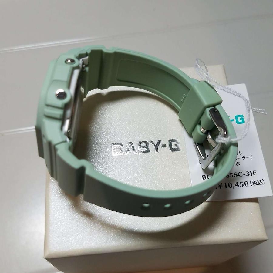 CASIO Baby-G BGD-565SC-3JF BGD-565 Series Quartz Casual Flower color Spring Pearl light Green Wrist Watch For Woman