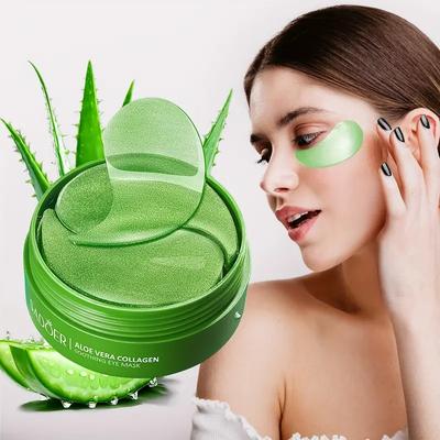 60 Pezzi SAODER Maschera Occhi al Collagene e Aloe Vera Anti Occhiaie Borse Occhi Idratante Rassodante Patch Occhi Prodotti Cura Pelle Occhi