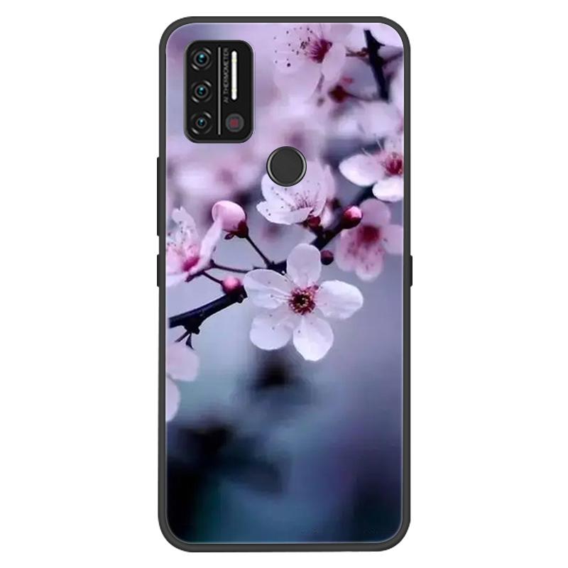 Custodia Per Umidigi A7 A9 Pro Custodie Morbido Silicone Protezione Stampa Coperture Nere per Umidigi A9 A7 Pro Funda Coque A9Pro A 9 Capa