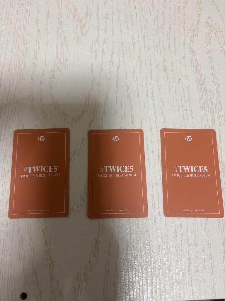 [USED] TWICE5 A-BEST ALBUM Trekana Yong Dahyun Momo