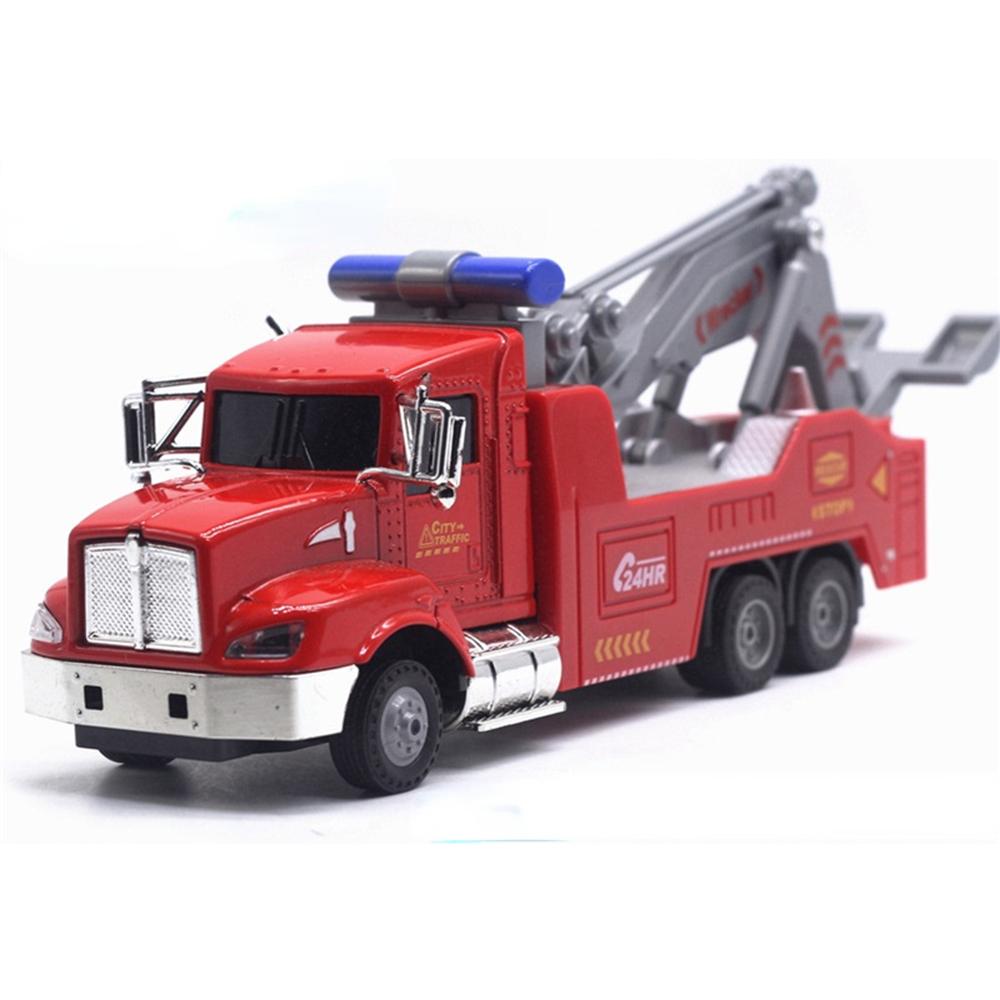 1/43 Diecast Legierung Metall 21CM Abschleppen Kran Straßenbau Fahrzeug Modell Spielzeug
