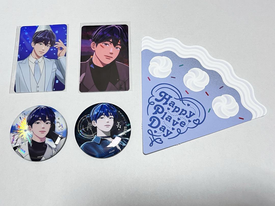 

[USED] PLAVE 2nd Anniversary POP UP Yejun Badge Trading Card Dash