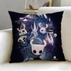 Popular Game Hollow Knight Cushion Cover Soft  EasyWash Pillow Case  Versatile for Couch Bed Travel and Office