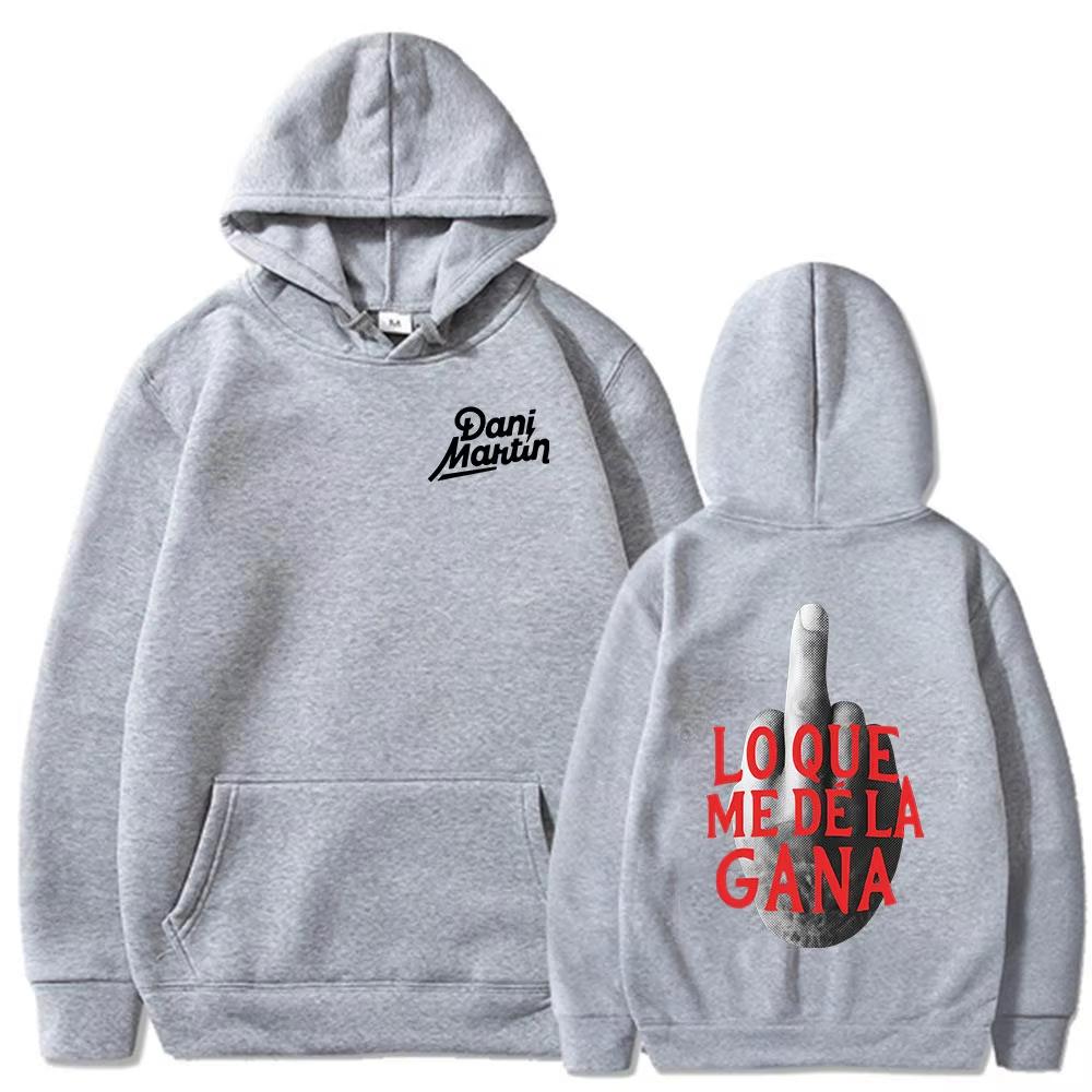

Dani Martin Lo Que Me De La Gana Album Hoodie Men s Women Clothing Fashion Oversized Hooded Sweatshirts Casual 3XL