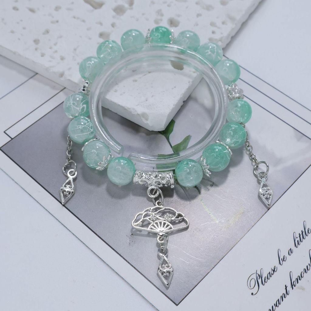 Mori Style Mermaid Crystal Bracelet – Versatile Niche Design for Women, Ideal for Students and Best Friends