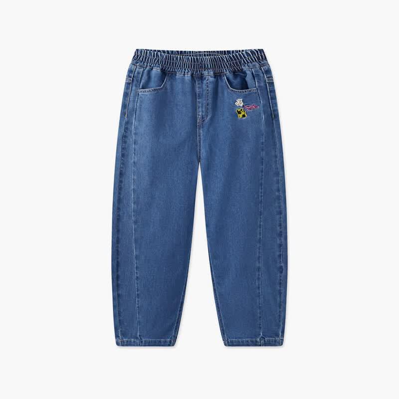 MQD Boys' Street Style Washed Denim Jeans
