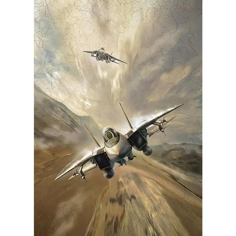 Poster Avioane de Luptă Combate Aeriene Avioane Vintage Decolare Pictură pe Pânză Artă Murală Imagini pentru Sufragerie Decor Acasă