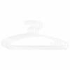 Set Of 6 Children's Hangers White