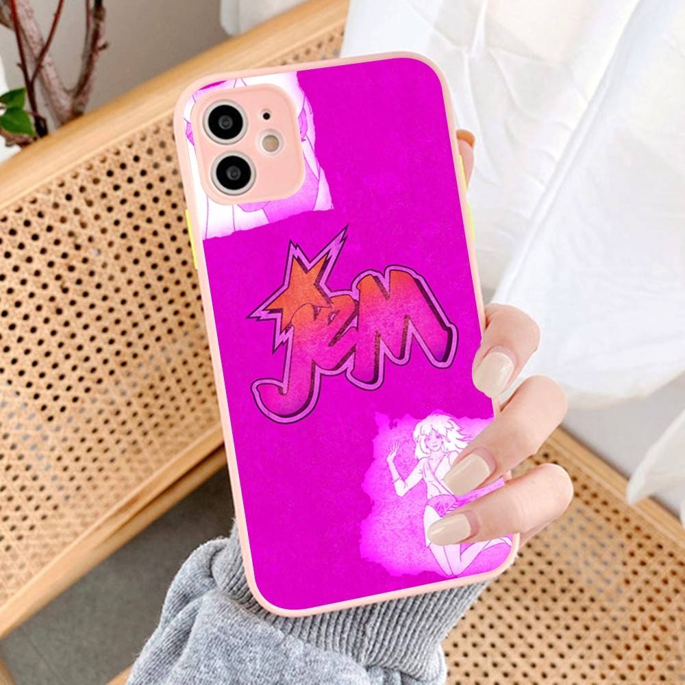 

J-Jem And The Holograms Phone Cases for iPhone 16 15 14 Plus 13 12 11 Pro Max Matte oft Bumper Phone Cover iphone 14