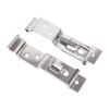 A84X-4-Piece Trailer License Plate Holder Clips - Stainless Steel, Spring Loaded, Perfect Trailers And Caravans