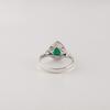 Natural Green Onyx Gemstone 925 Sterling Silver Designer Jewelry Pretty Ring Wedding Gift RR-85-20