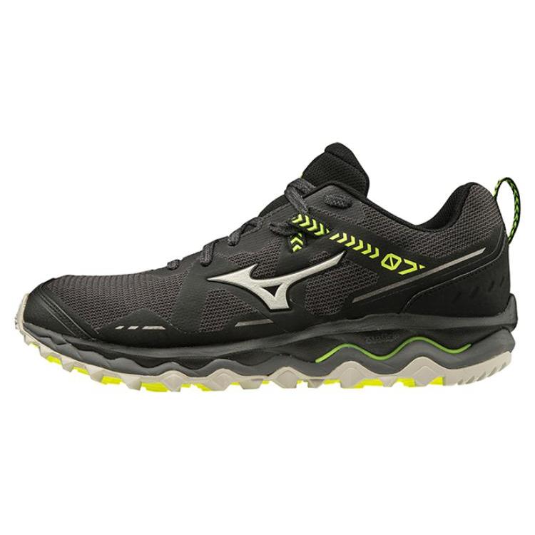 

Mizuno Wave Mujin 7 Slip Resistant, Abrasion Resistant, Breathable Low top Running Shoes Men s Black Yellow J1GJ207039 44