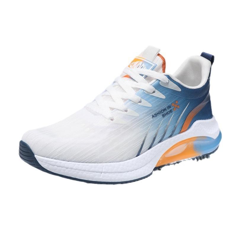 New Spring and Summer Men's Shoes Breathable and Light Ice Silk Mesh Fashion Trend Sports and Leisure Running Shoes