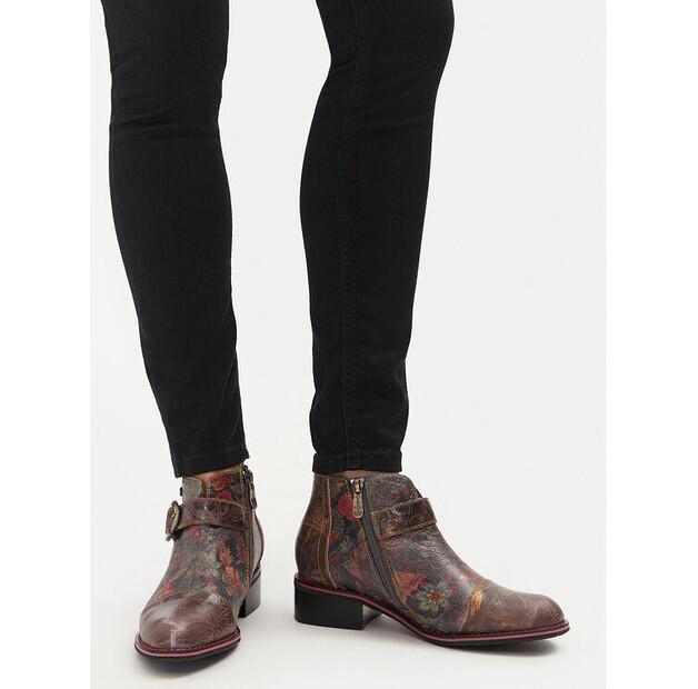 Ботильоны Laura Vita Alice 12 коричневые