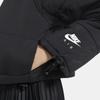 Nike Air Warm Short Sports Stand Collar Cotton Jacket Women Jackets Black CU5841-010