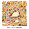 50 Capybara Doodle Cartoon Animal Kapibala Guka DIY Suitcase Stickers Waterproof