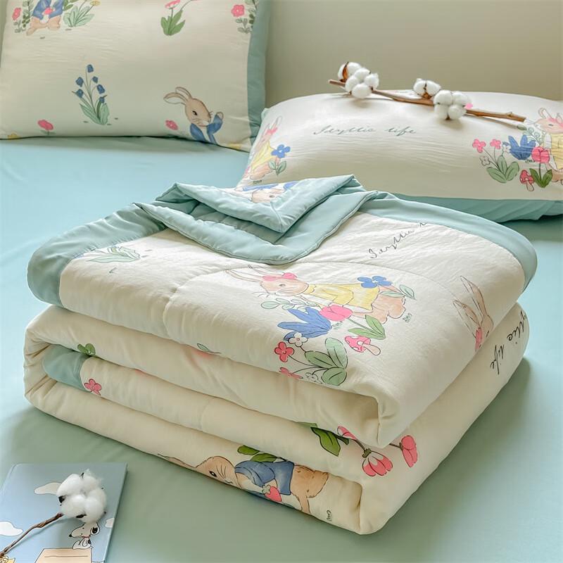 

Одеяло летнее из хлопка Синьцзяна класса А, можно стирать 200cm x 230cm