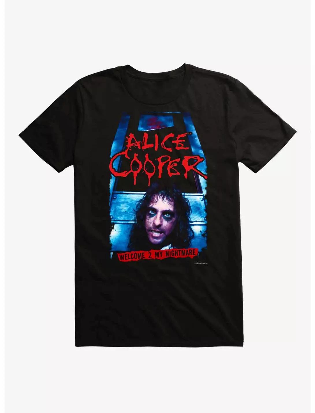 

Alice Cooper Eyes TShirt 2026 Unisex Oversized Crew Neck Short Sleeve Tee Comfortable Summer Outdoor Tops Tees 3XL