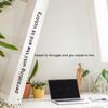 Colorful and Fun English Letter Combination Mirror Wardrobe Home Beautification and Decoration Stickers