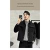 2025 Men's Pique Cool Jacket - High Street Trend, Hong Kong, Harajuku & Korean Style, Spring/Autumn Loose Fit