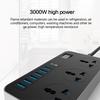Multifunction Universal Power Strip 3 Socket 6 USB Charging Ports with 2M Cord EU/UK/US Plug