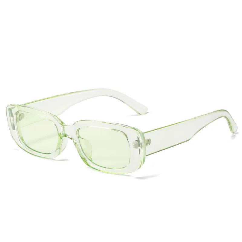 

Small Rectangle Sunglasses Women Oval Vintage Brand Designer Square Sun Glasses For Women Shades Female Eyewear Anti-Glare Uv400