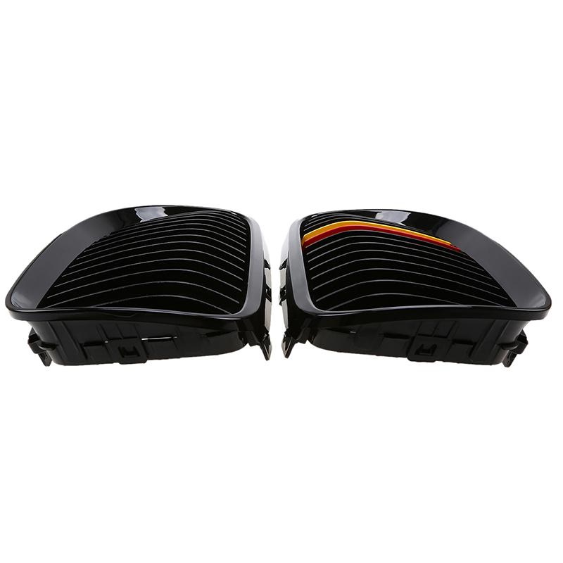 For BMW 3-Series E92 E93 Coupe Cabrio 2010-2013 Facelift Car Front Hood Kidney Grille Dual Slat Grill Exterior Parts