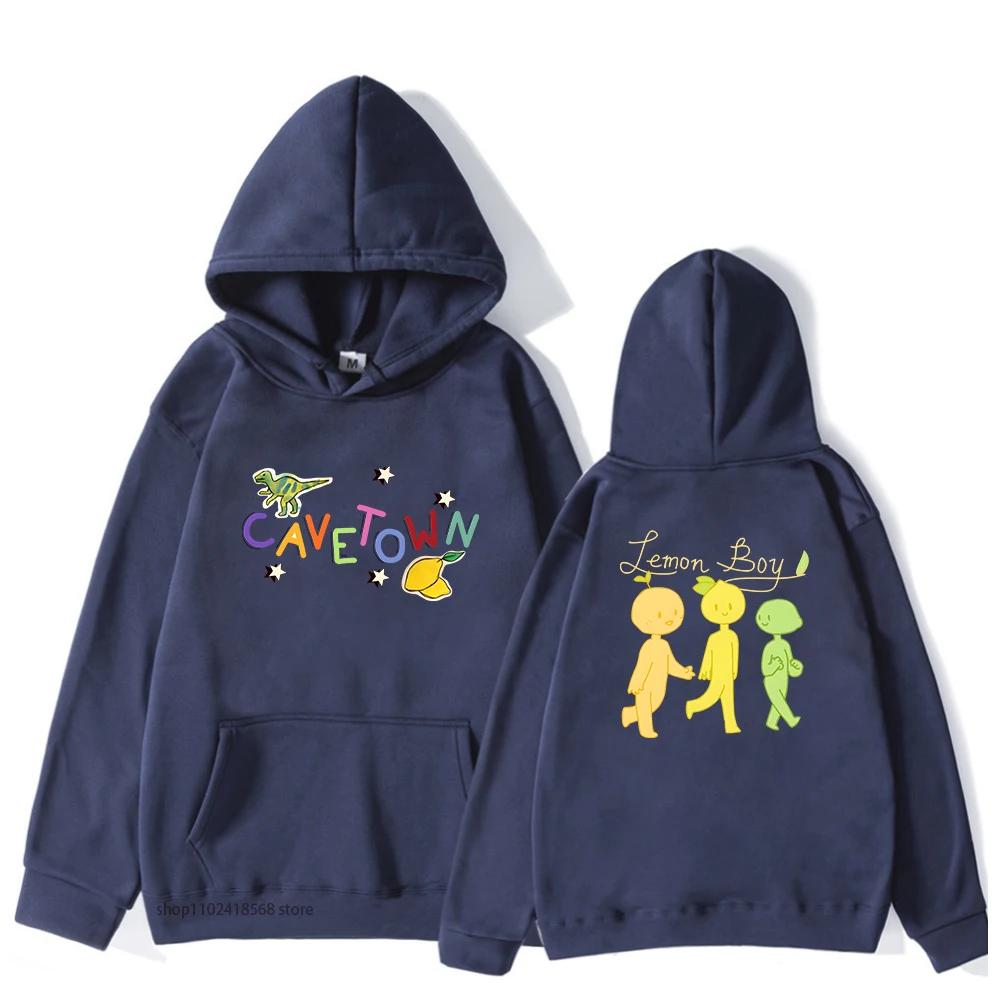 Hudební zpěvák Mikina Cavetown Lemon Boy Mikina s kapucí Dámská Kawaii Pulovry Módní Oblečení s dlouhým rukávem Topy