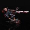 New Ichigo Kurosaki 1/6 Scale Orange Hair Hollow Mask Cartoon Character Collection Statue Desktop Decoration Gift.