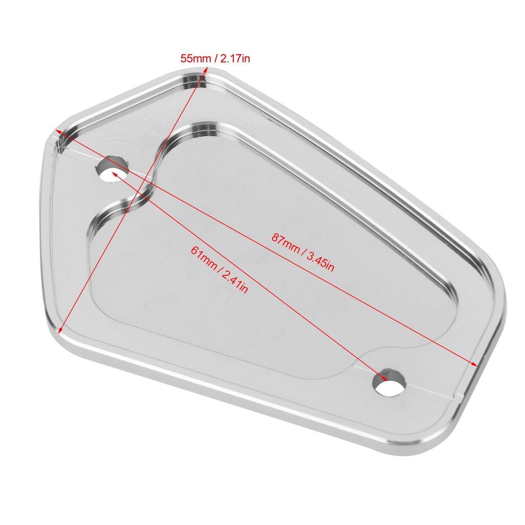 Aluminum Alloy Front Brake Fluid Reservoir   Cover Fit for   GL1800L Goldwing 1800 2018-2020