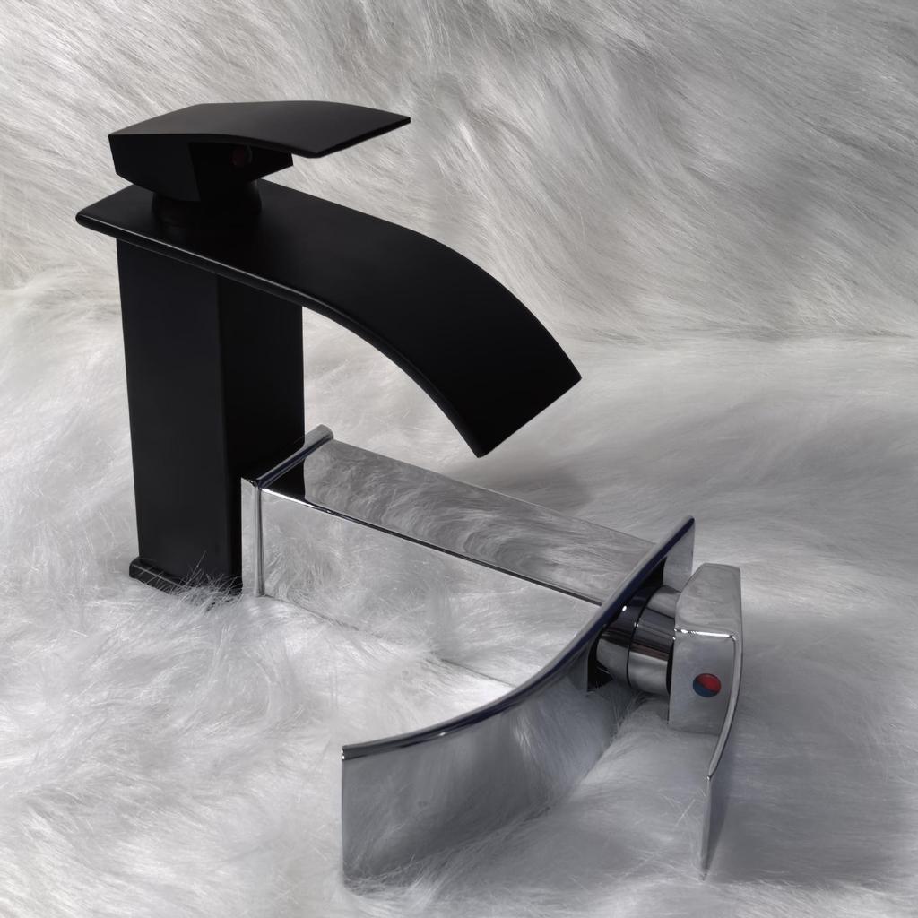 Nordic Waterfall Bathroom Faucet - Hot/Cold Mixer