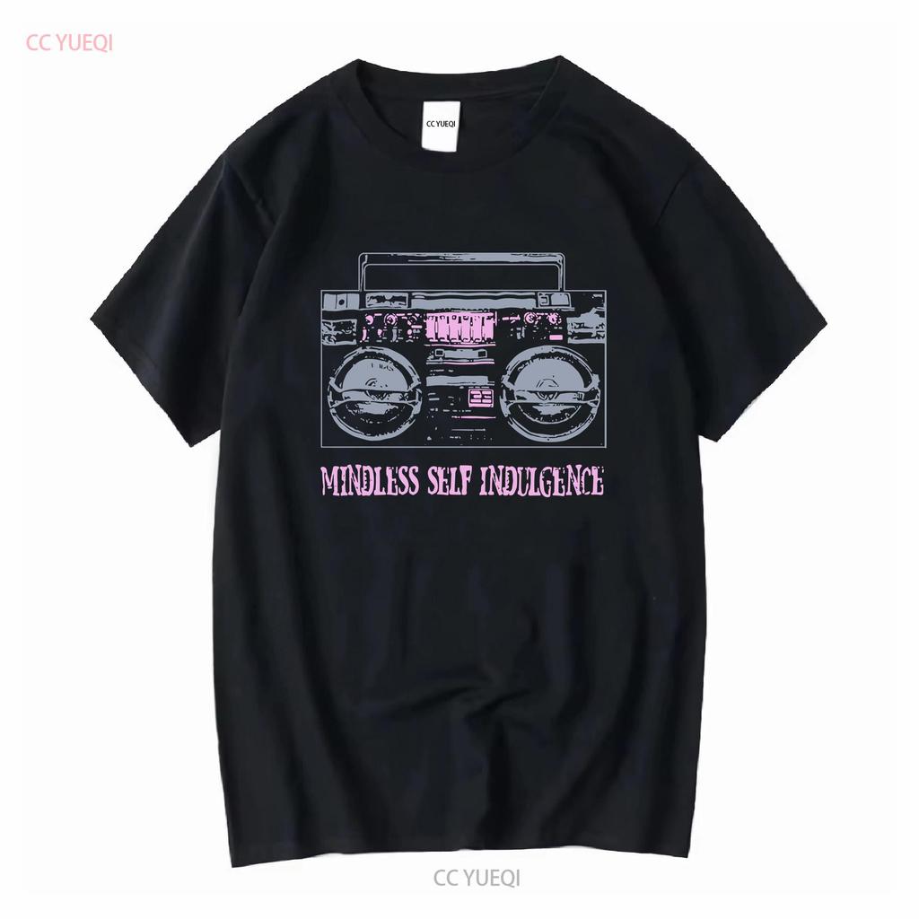 Mindless Self Indulgence Band concerT T Shirt Vintage Black Womens Small Vintage Washed Soft Breathable Stylish Homme Stretched